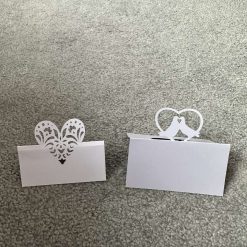 Wedding place settings