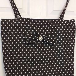 Large Polka Dot Shopping/Beach Bag