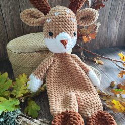 Crochet Reindeer Snuggler