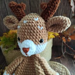 Crochet Reindeer Snuggler 4 Crochet Reindeer Snuggler 4
