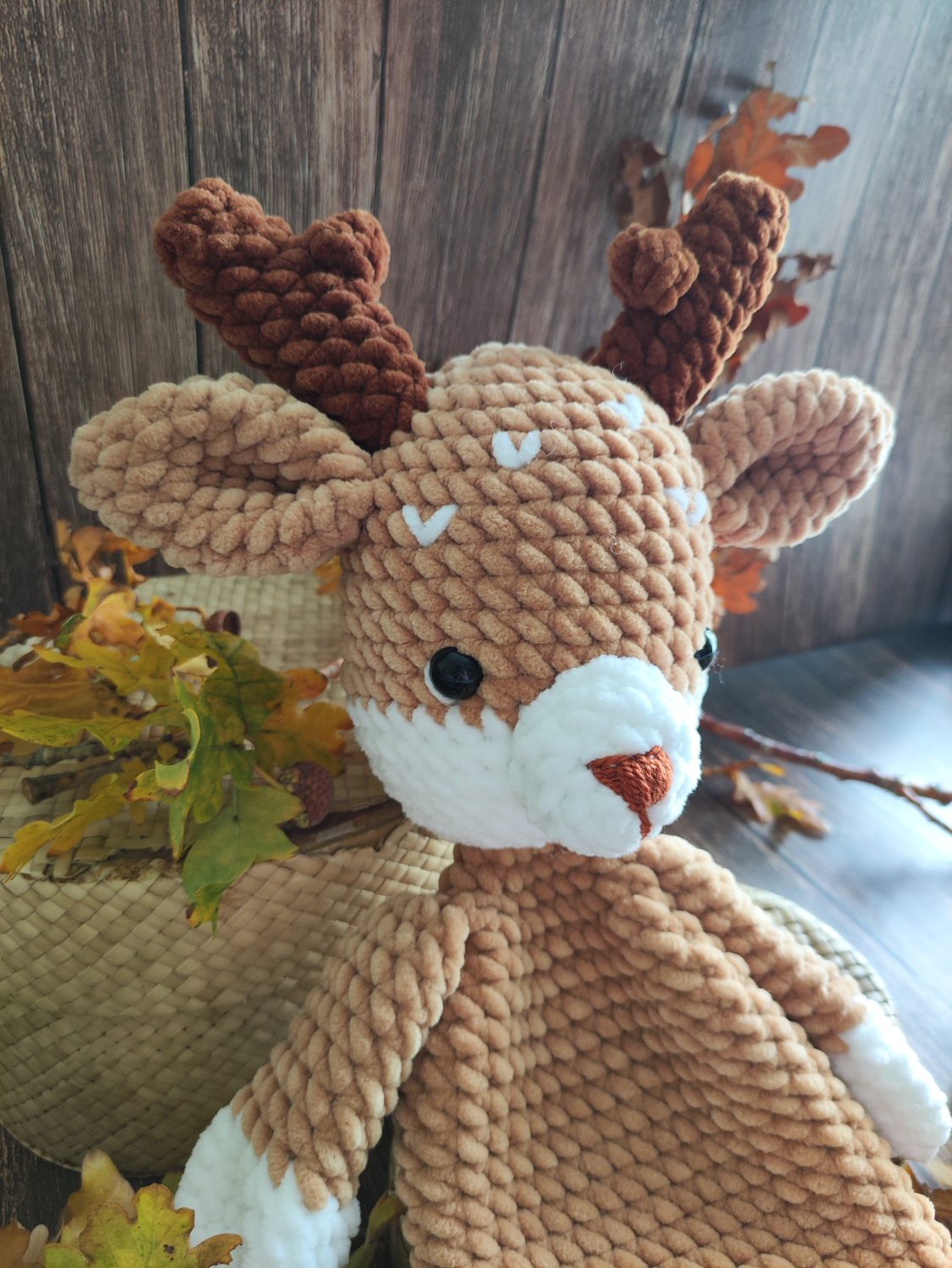Crochet Reindeer Snuggler Crochet Reindeer Snuggler