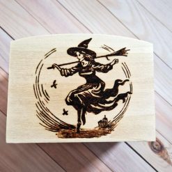Money Box with holistic pyrography design 5 Money Box with holistic pyrography design 5