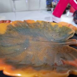 Autumn leaf tray. 2 Autumn leaf tray. 5