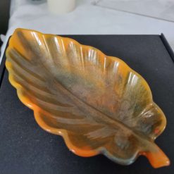 Resin Autumn leaf edition trinket bowl
