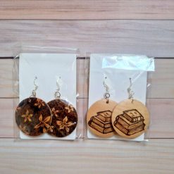 Earrings with animal designs (Size: 3 cm)