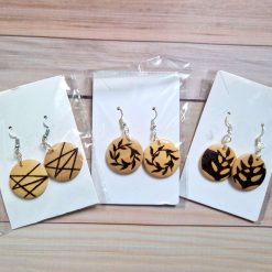 Earrings with animal designs (Size: 3 cm)