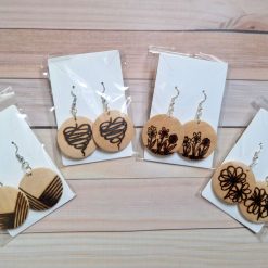 Earrings with animal designs (Size: 3 cm)