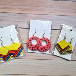 Earrings with animal designs (Size: 3 cm)
