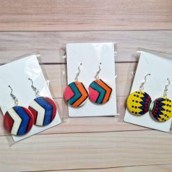 Earrings with animal designs (Size: 3 cm)