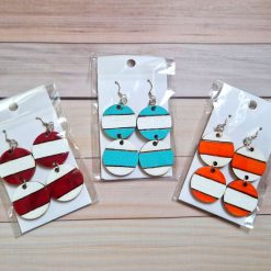 Earrings with animal designs (Size: 3 cm)