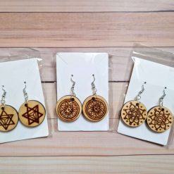 Earrings with animal designs (Size: 3 cm)