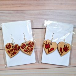 Earrings with animal designs (Size: 3 cm)