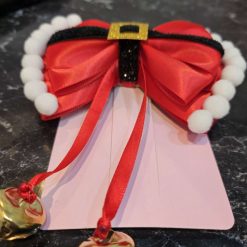 Christmas hair bow 1