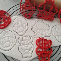 3D Super Mario Cookie/Biscuit/Playdough Cutters