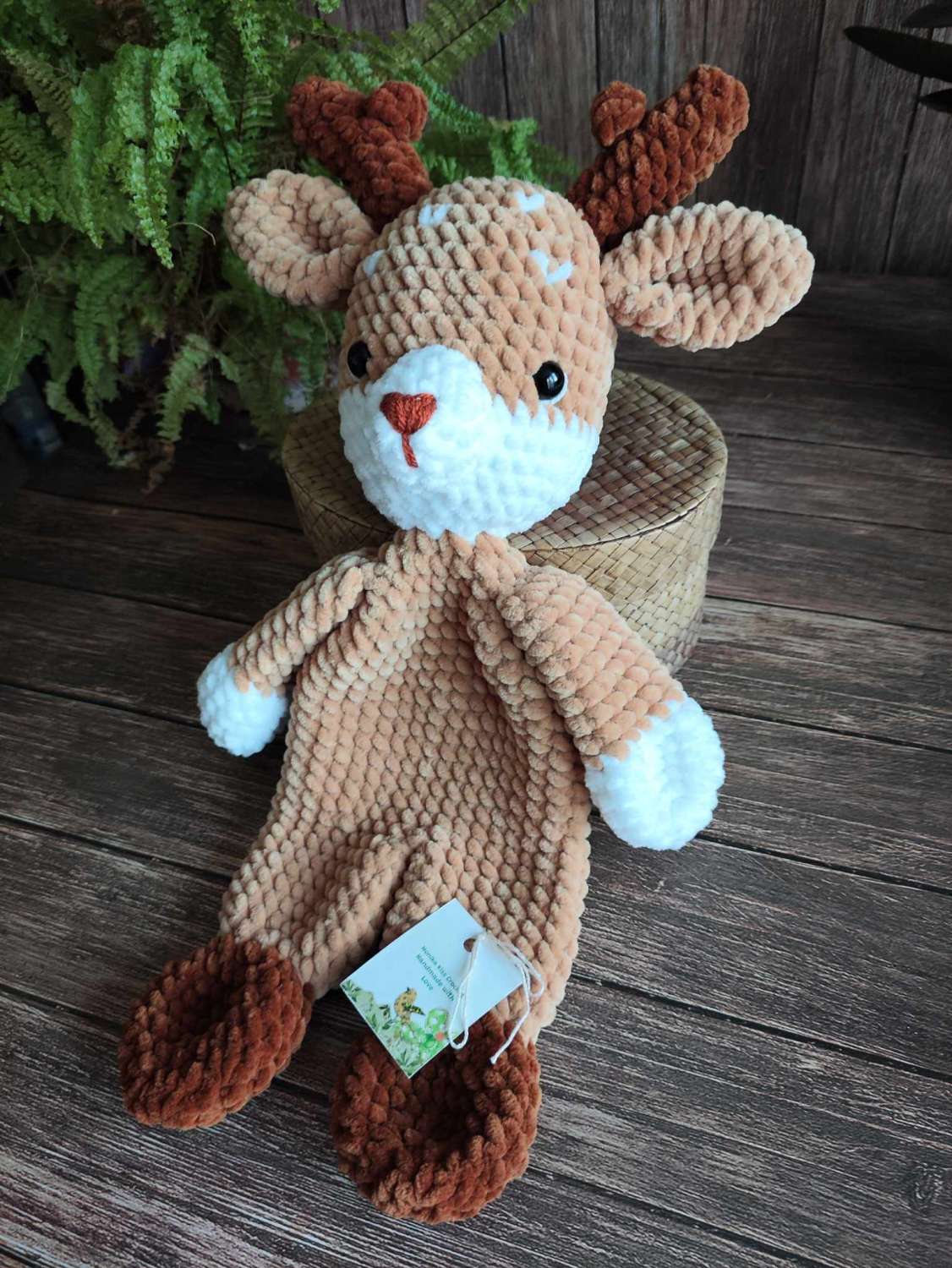 Crochet Reindeer Snuggler Crochet Reindeer Snuggler