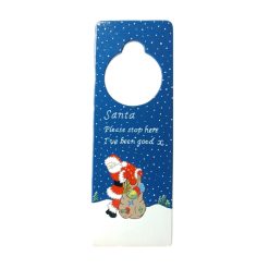 Wood Door hanger - Santa design