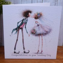 C5495   Congratulations on your Wedding Day Card