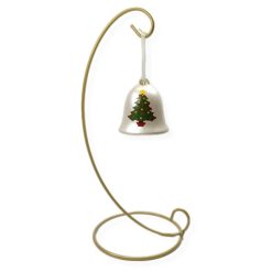 Ceramic bell - Christmas tree design