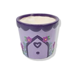 Ceramic Fairy door plant pot