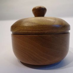 Round Wooden Box