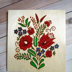 Wall plaque with Hungarian design 1 Wall plaque with Hungarian design 1