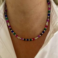 Christmas Beaded Necklace