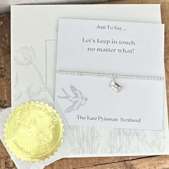 "Just To Say... Lets Keep In Touch ..." Leaving gift, friends, colleagues, envelope charm