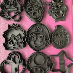 3D Super Mario Cookie/Biscuit/Playdough Cutters (Copy)