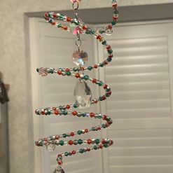 Sun catcher Christmas crystal beads