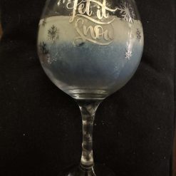 Blue Raspberry Gin Glass Candle