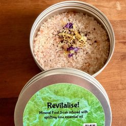 Revitalise! Lime scented foot soak 1 Revitalise! Lime scented foot soak 1