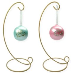 Ceramic bauble - Mistletoe design