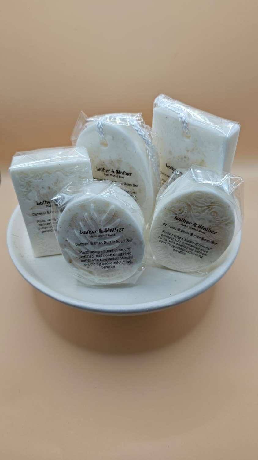 oatmeal & shea butter Natural Soap 1