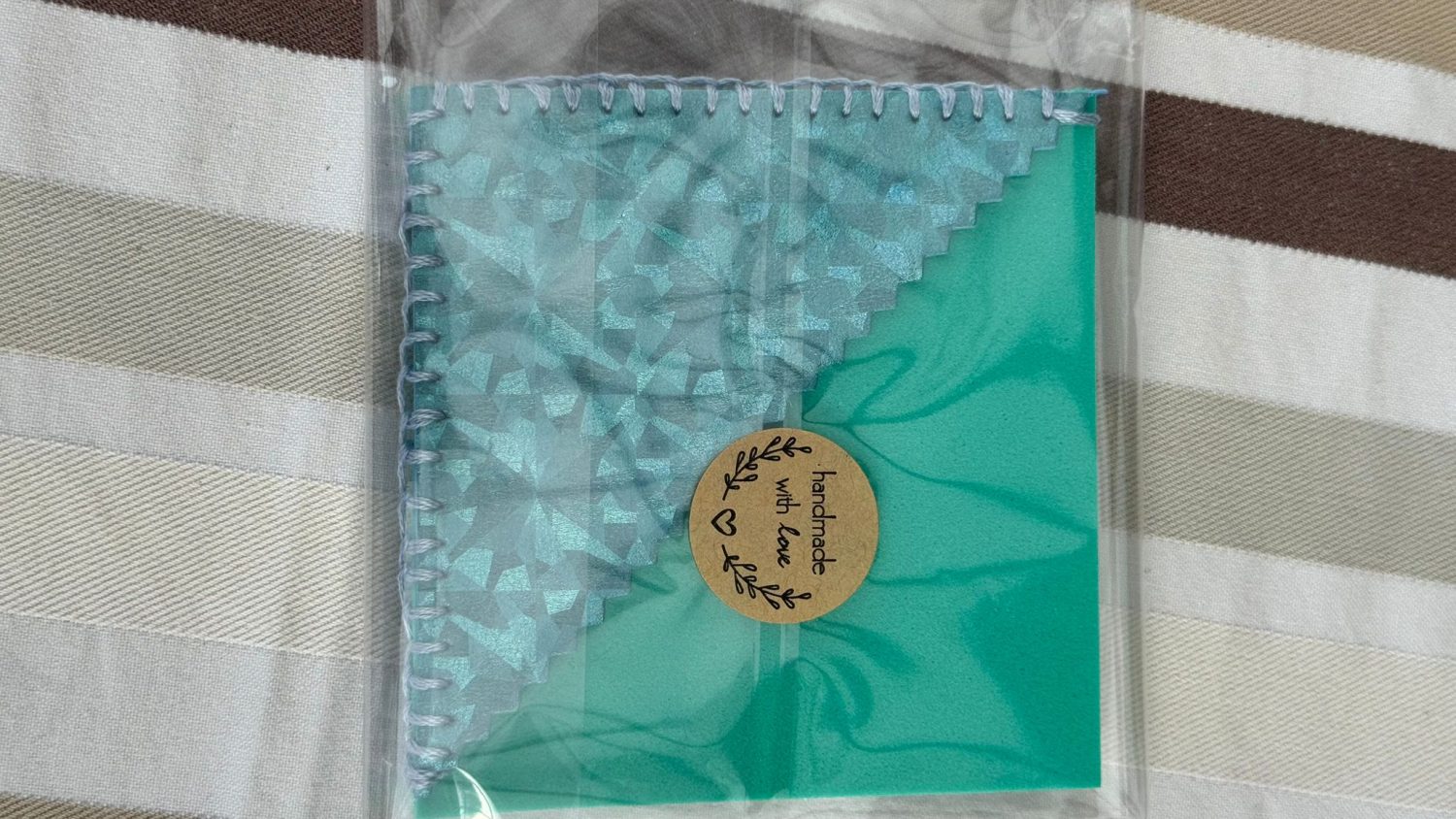 Square bookmark - aqua green Square bookmark - aqua green