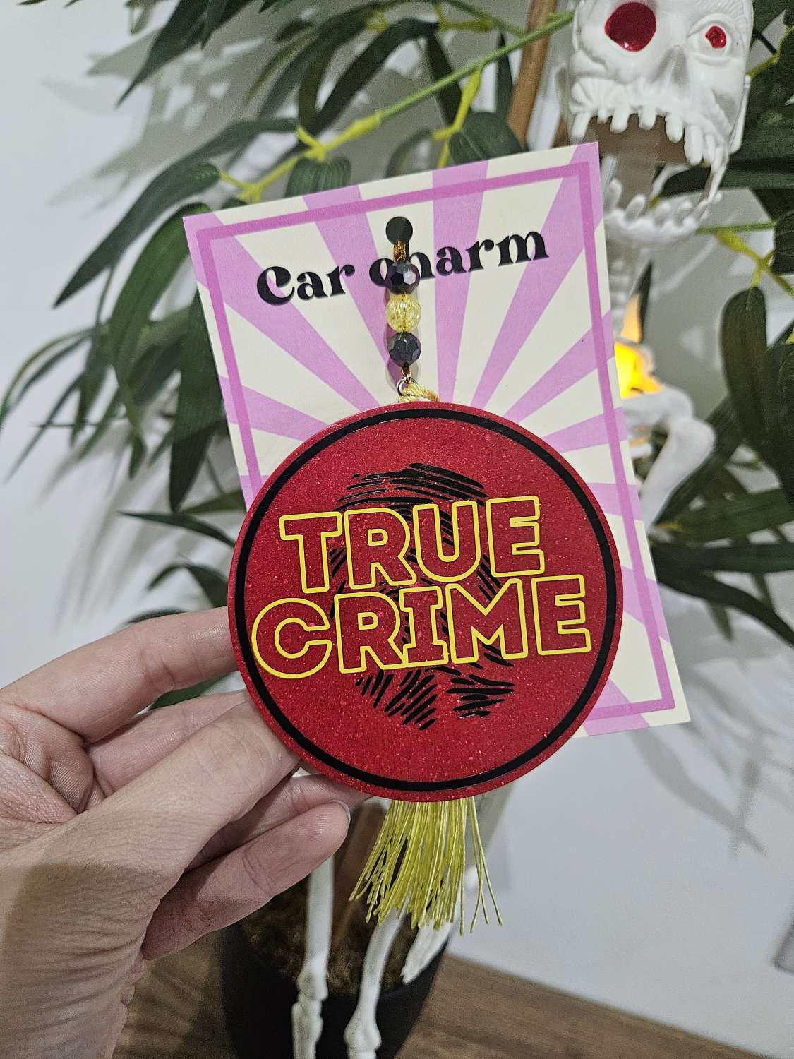 20241022_121345 - Copy Car Charm for car rear-view mirror. Car accessories ⚡️TRUE CRIME 1