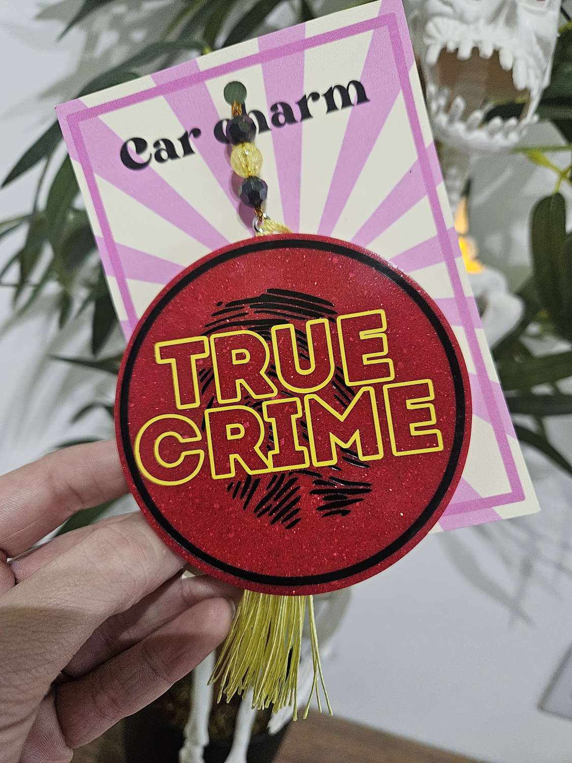 20241022_121351 - Copy Car Charm for car rear-view mirror. Car accessories ⚡️TRUE CRIME 2