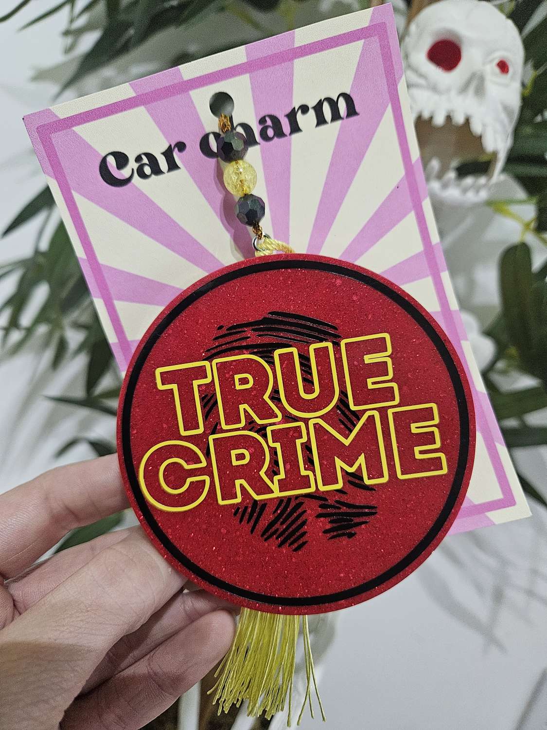 20241022_121355 - Copy Car Charm for car rear-view mirror. Car accessories ⚡️TRUE CRIME 3