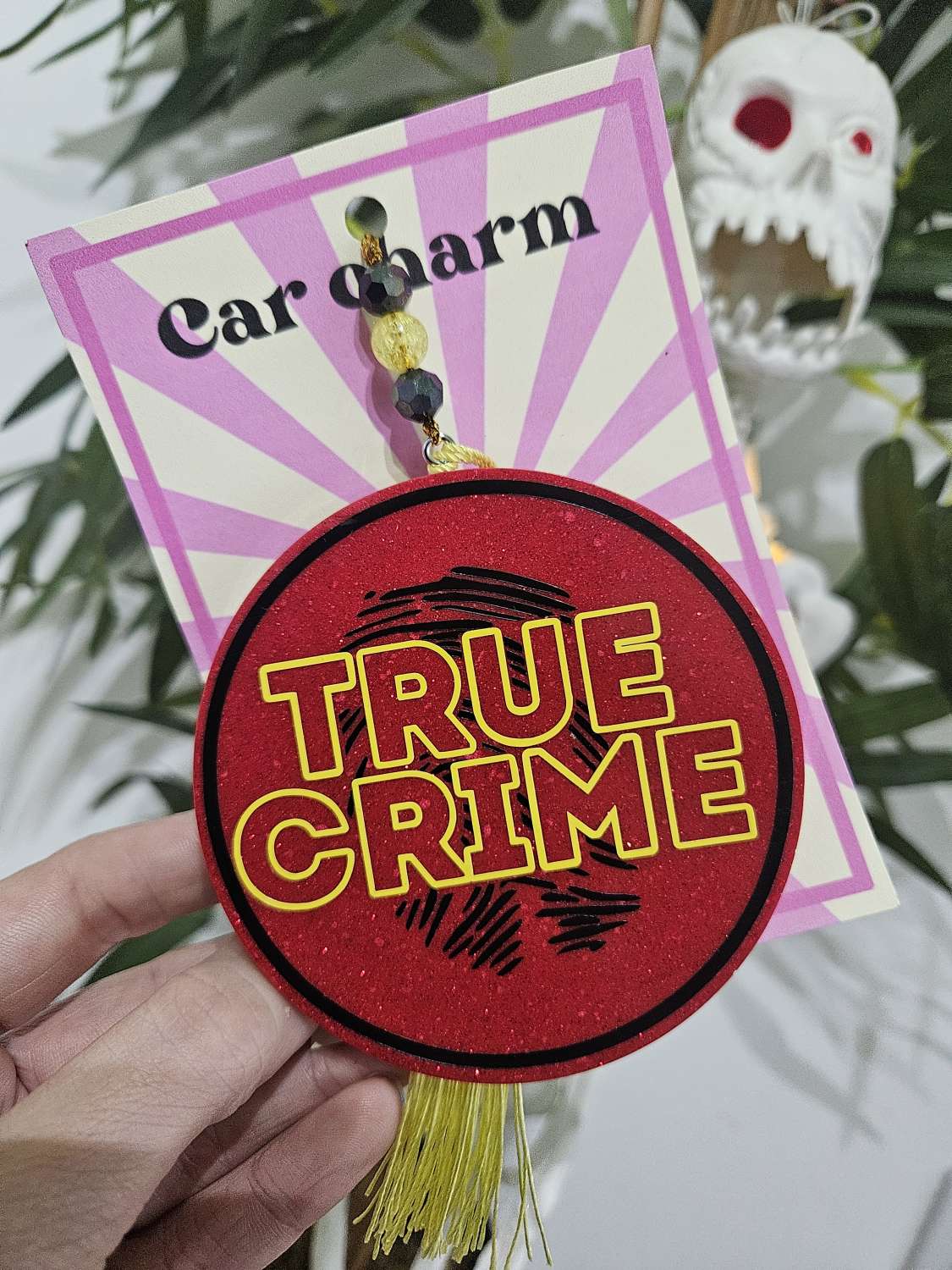 20241022_121356 - Copy Car Charm for car rear-view mirror. Car accessories ⚡️TRUE CRIME 4