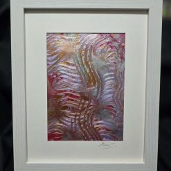 Metallic swirls