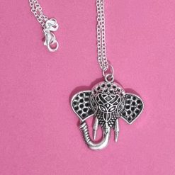 Silver Elephant pendant