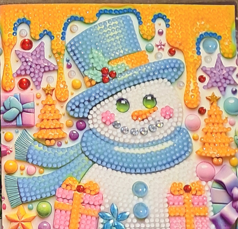 Diamond painted xmas cards Diamond painted xmas cards