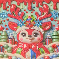 Diamond painted xmas cards 9 Diamond painted xmas cards 9