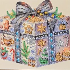 Diamond painted xmas cards 12 Diamond painted xmas cards 12