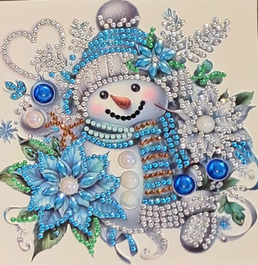 Diamond painted xmas cards Diamond painted xmas cards
