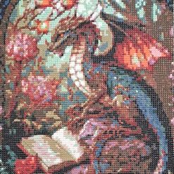Diamond painted dragon paintings