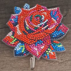 Diamond painted key holders 10 Diamond painted key holders 10