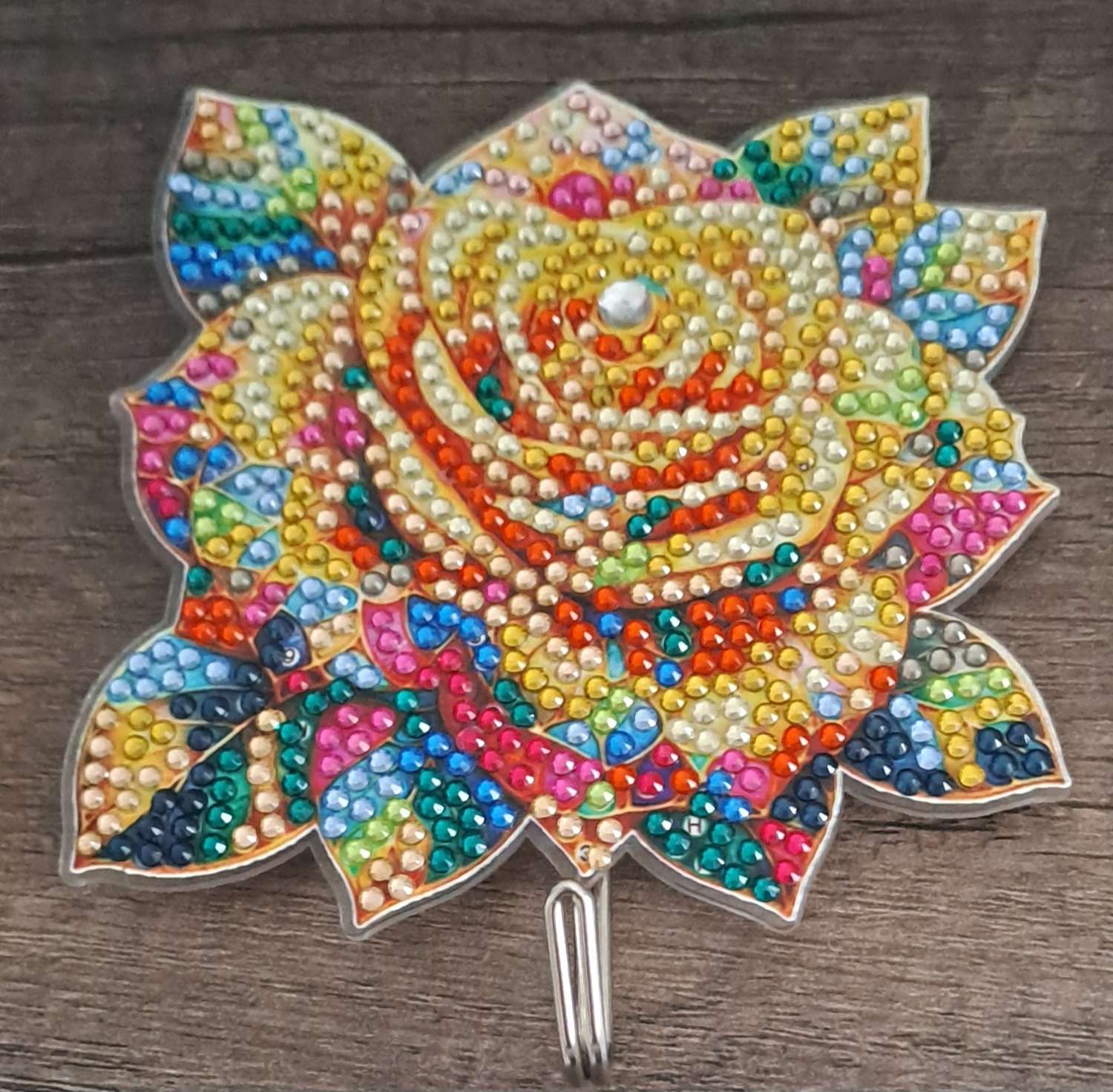 Diamond painted key holders Diamond painted key holders