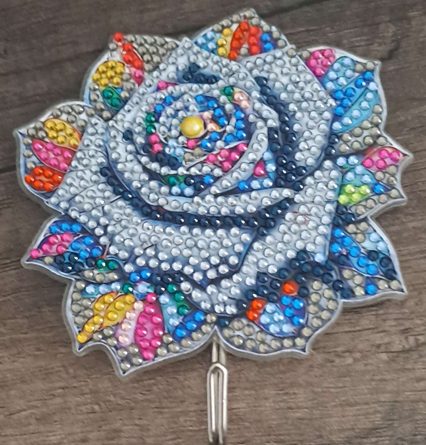 Diamond painted key holders Diamond painted key holders