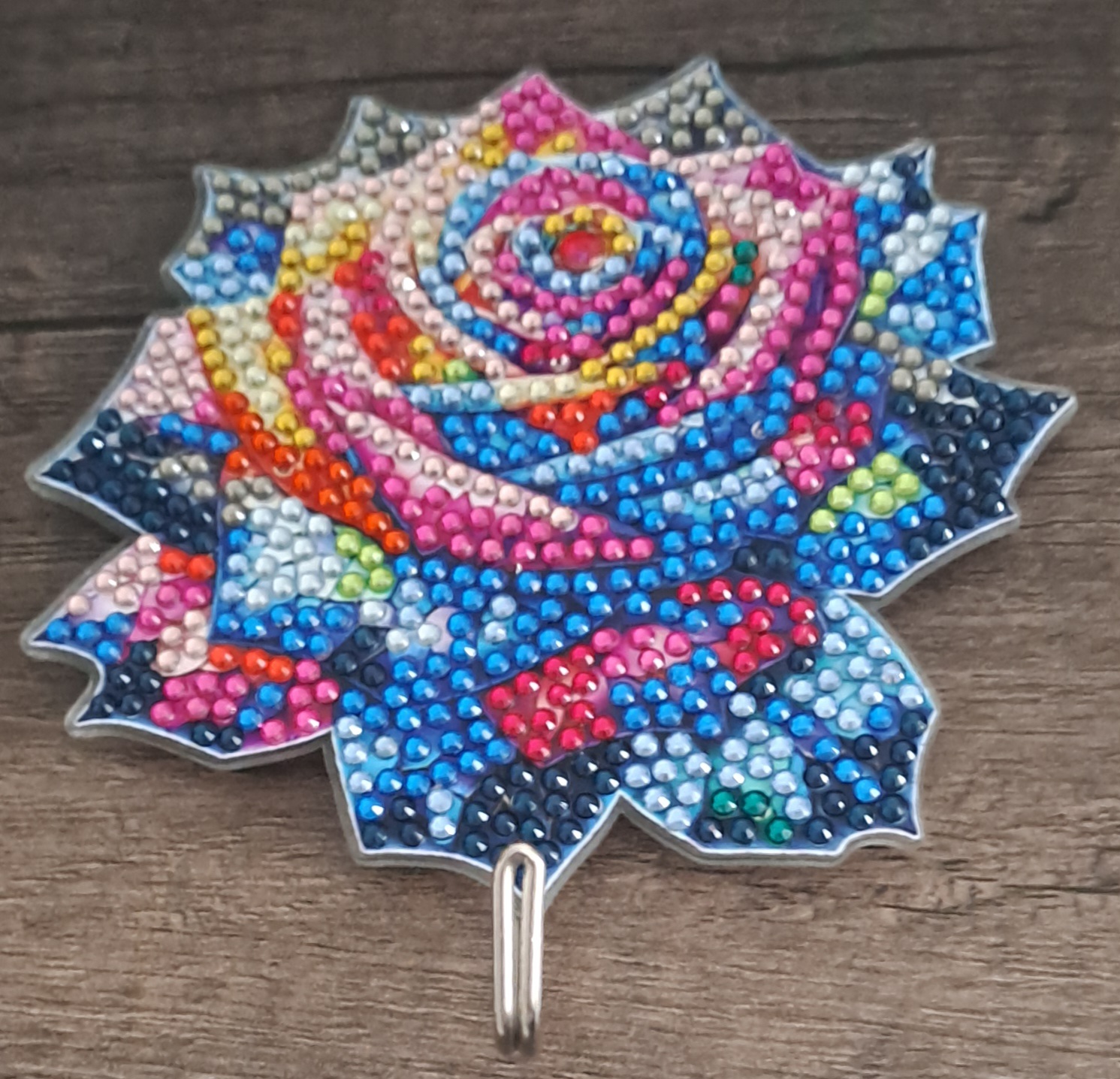 Diamond painted key holders Diamond painted key holders