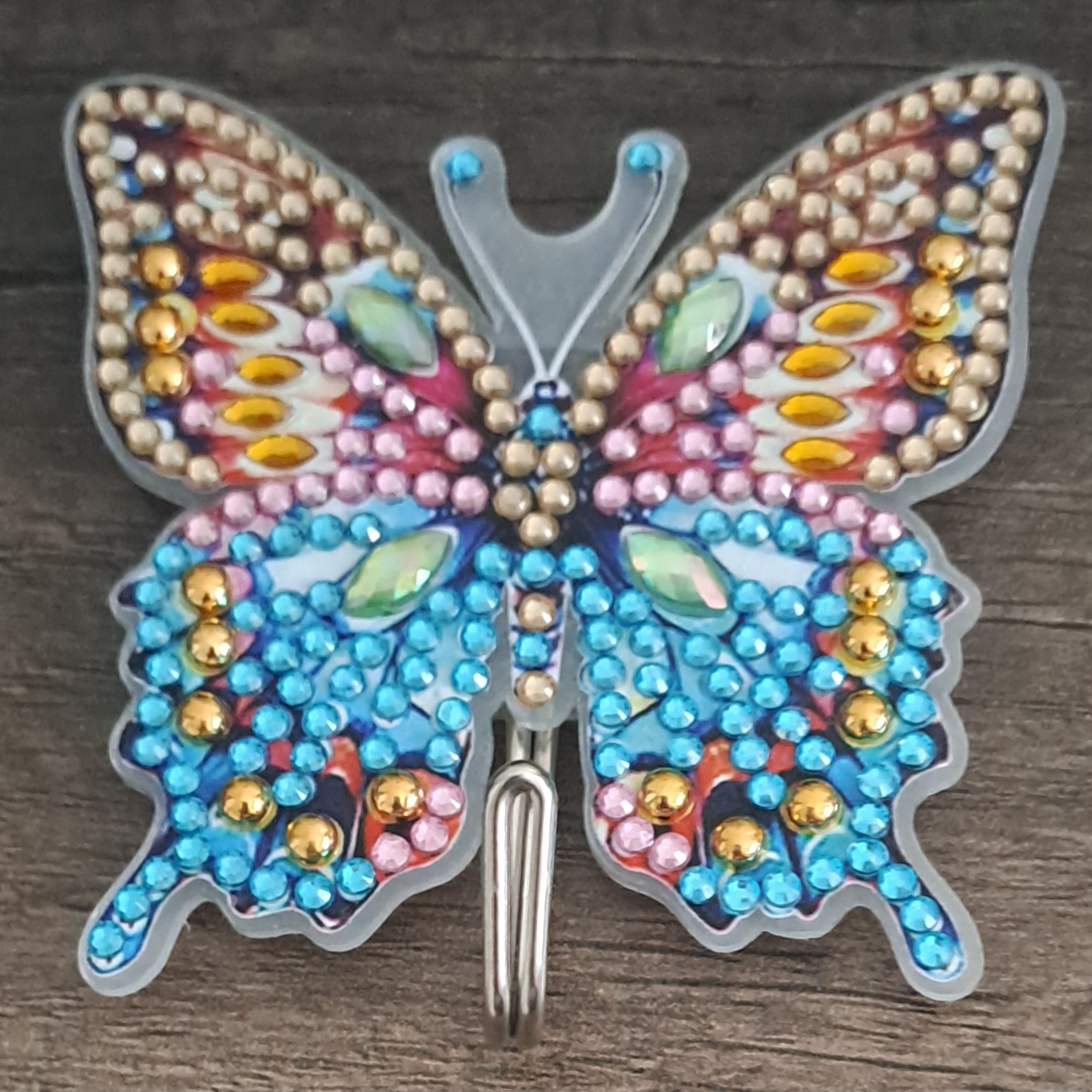 Diamond painted key holders Diamond painted key holders
